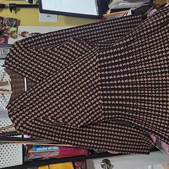 Soft Surroundings Aida Surplice Dress Size Large - Picture 3 of 6